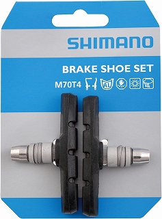 シマノ(SHIMANO) リペアパーツ M70T4 ブレーキシューセット(左右ペア) Y8BM9803A